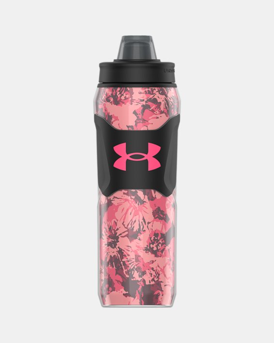 UA Playmaker Squeeze Insulated 28 oz. Water Bottle, Pink, pdpMainDesktop image number 0